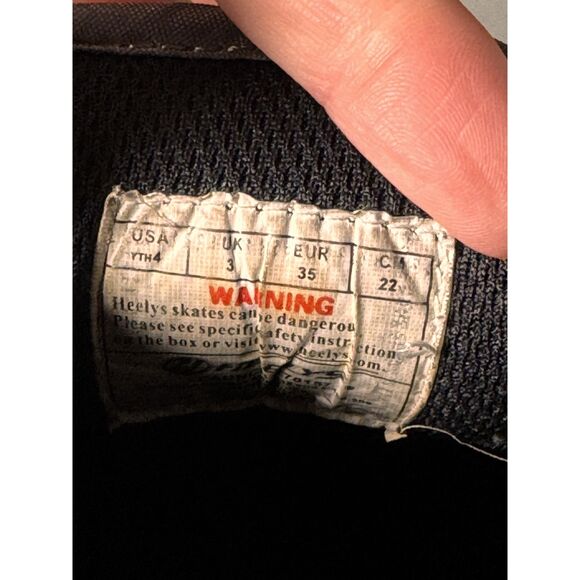 HEELYS Launch 770157 Youth Kids Size 4 Canvas Skate Shoe Gray Unisex - Picture 6 of 6